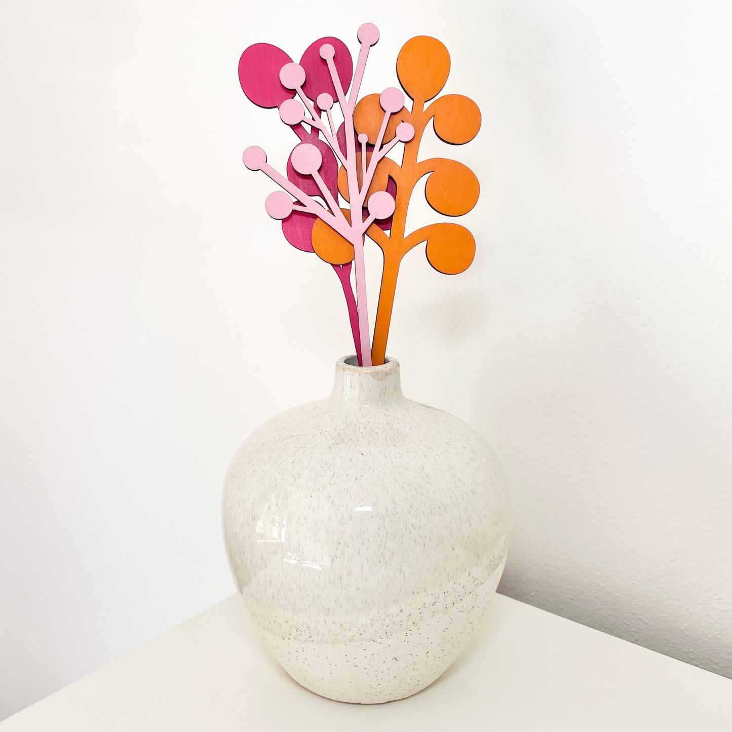 Pink & Orange Stems