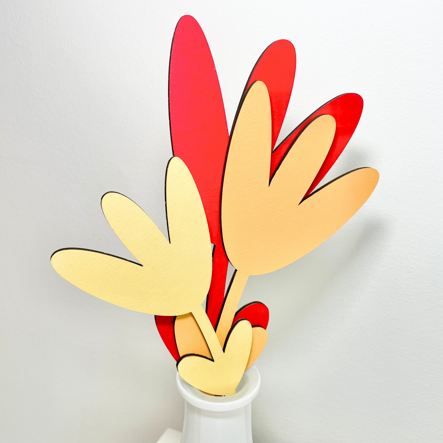 Red, Orange & Yellow Tulip Bouquet